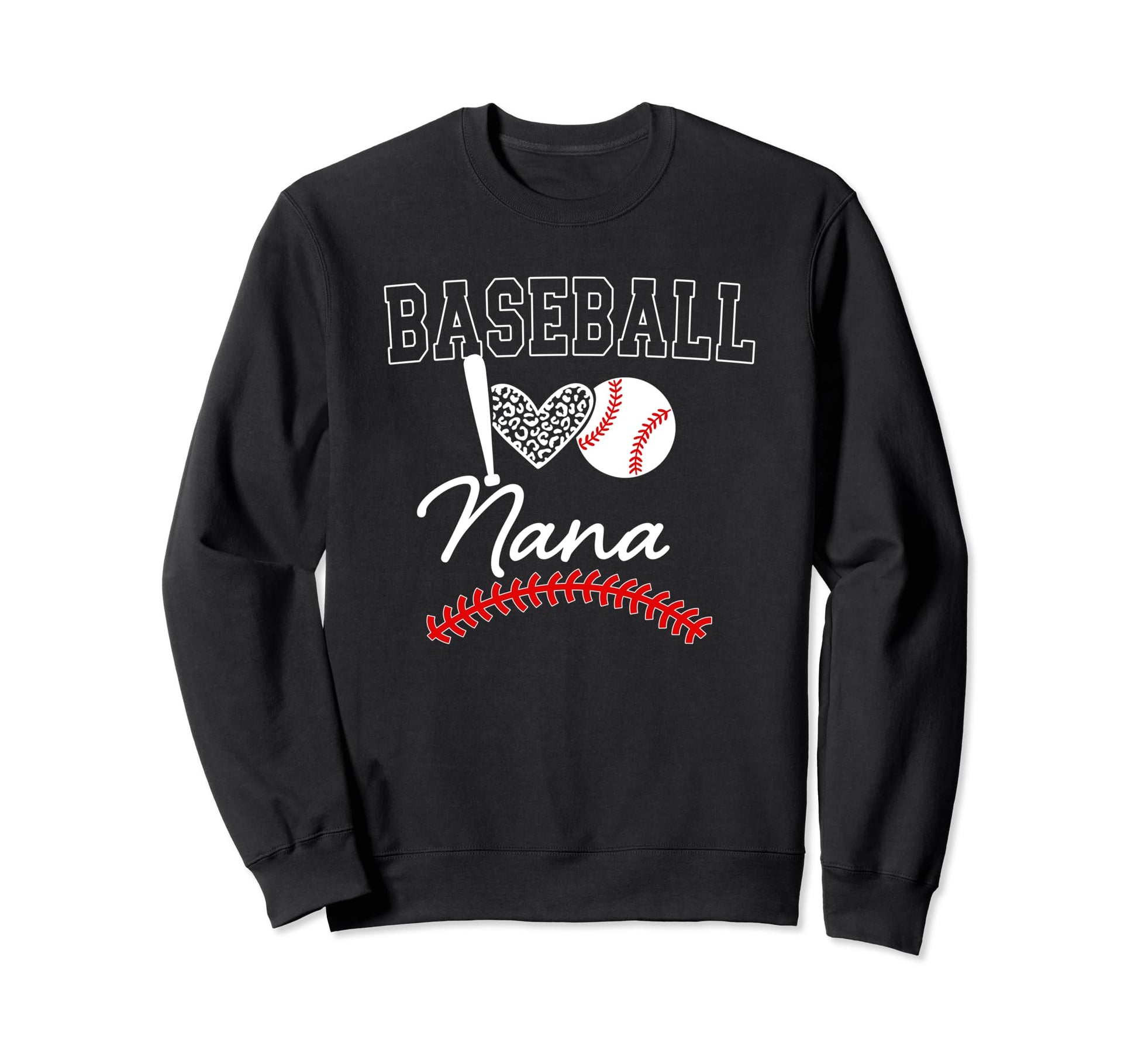 Baseball Nana Game Day Baseball Sweatshirt - Trendy Graphic for Adults - T-Shirt, Sweatshirt, Hoodie