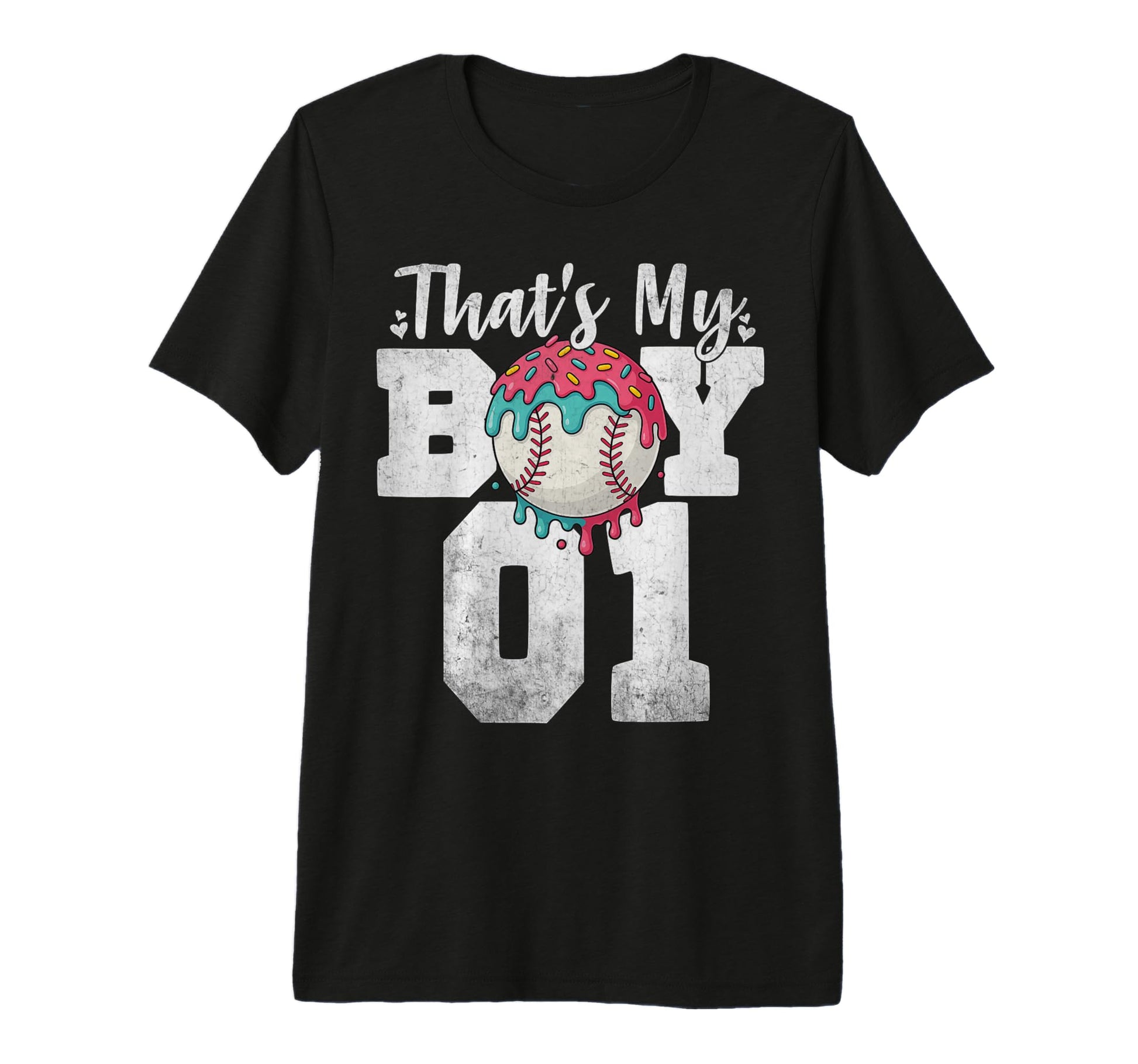 Thats My Baseball 1 Number Mom Dad 1 Tri T-Shirt - Graphic Print Men Women - T-Shirt, Sweatshirt, Hoodie
