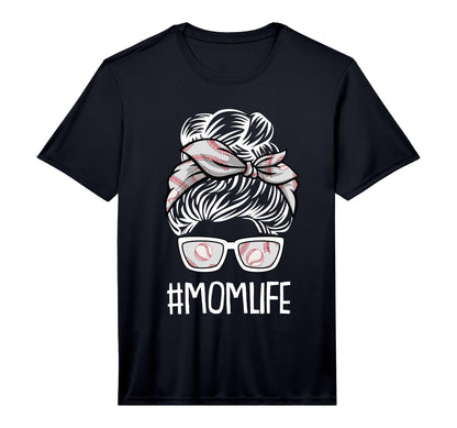 Mens Mom Life Mothers Day Baseball Sport T-Shirt - Graphic Print Unisex - T-Shirt, Sweatshirt, Hoodie