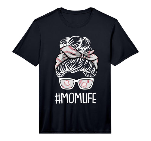 Mens Mom Life Mothers Day Baseball Sport T-Shirt - Graphic Print Unisex - T-Shirt, Sweatshirt, Hoodie