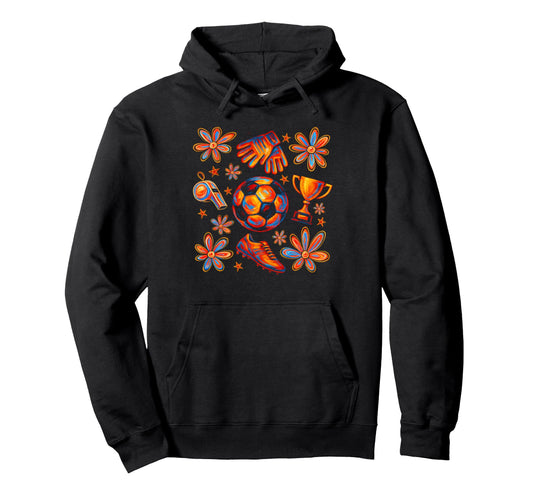 Soccer Player Soccer Lover Game Day Vibes Hoodie - Streetwear Style Unisex - T-Shirt, Sweatshirt, Hoodie