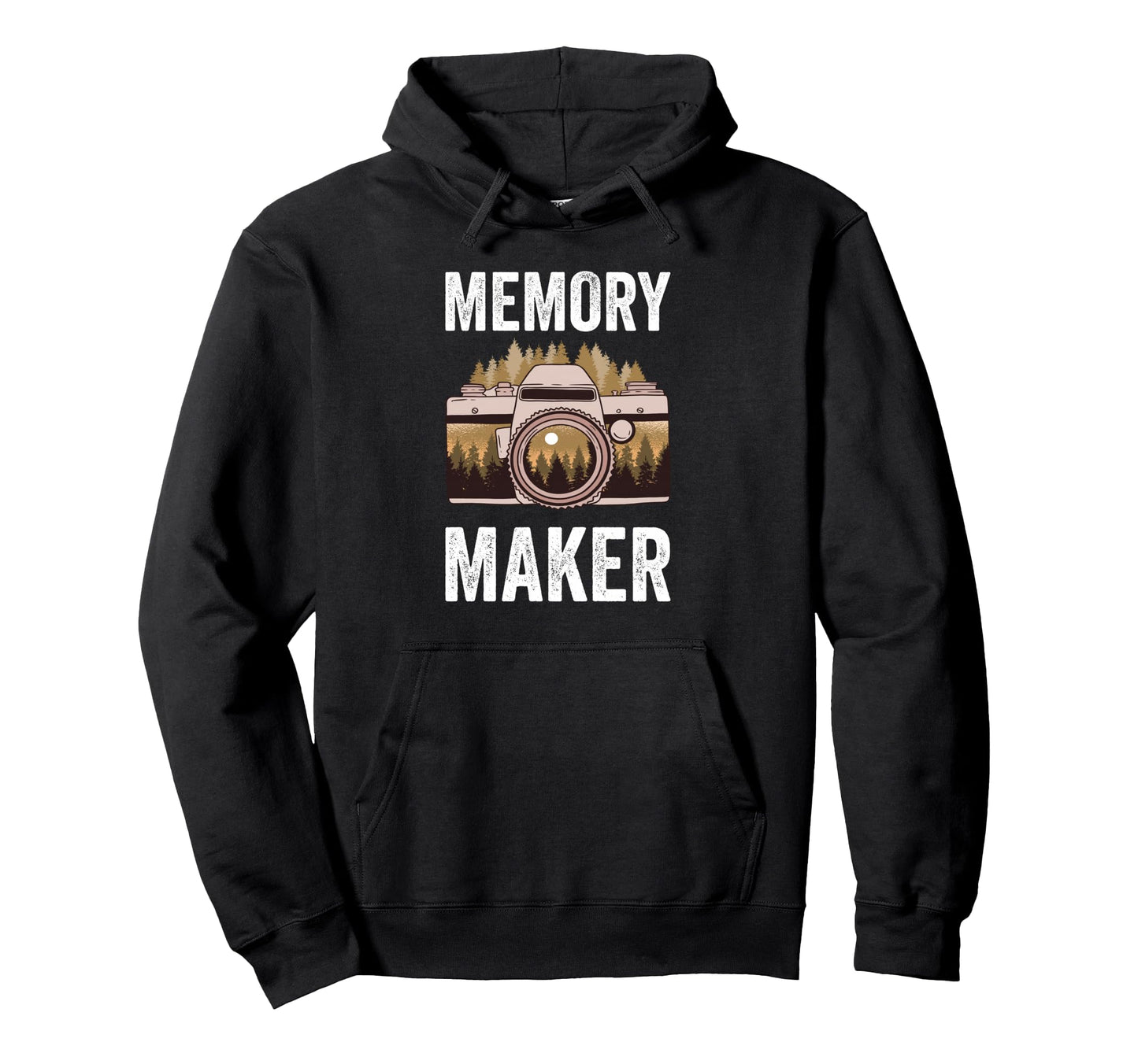 Memory Maker Photography Camera Hoodie - Streetwear Style Men Women - T-Shirt, Sweatshirt, Hoodie