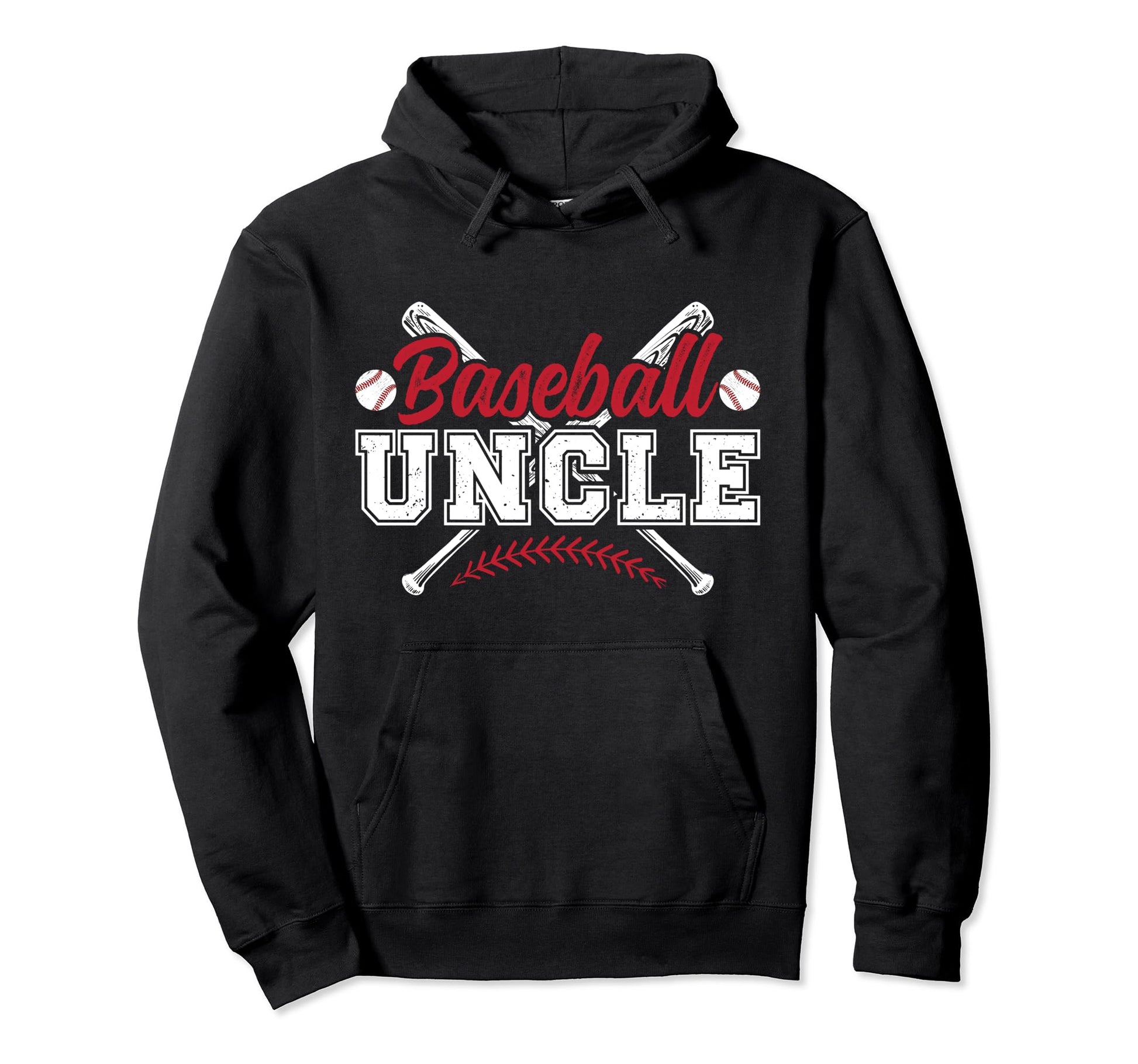 Baseball Uncle Baseball Player Uncle Hoodie - Minimalist Print Unisex - T-Shirt, Sweatshirt, Hoodie