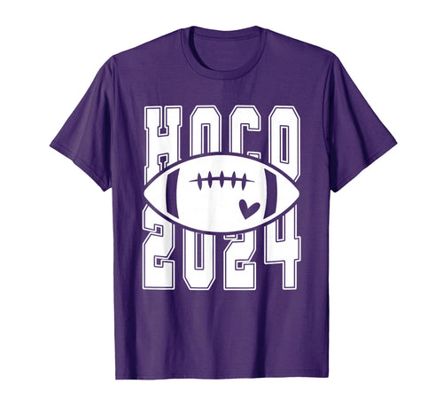 Hoco 2024 Homecoming Funny Football T-Shirt - Trendy Graphic Men Women - T-Shirt, Sweatshirt, Hoodie