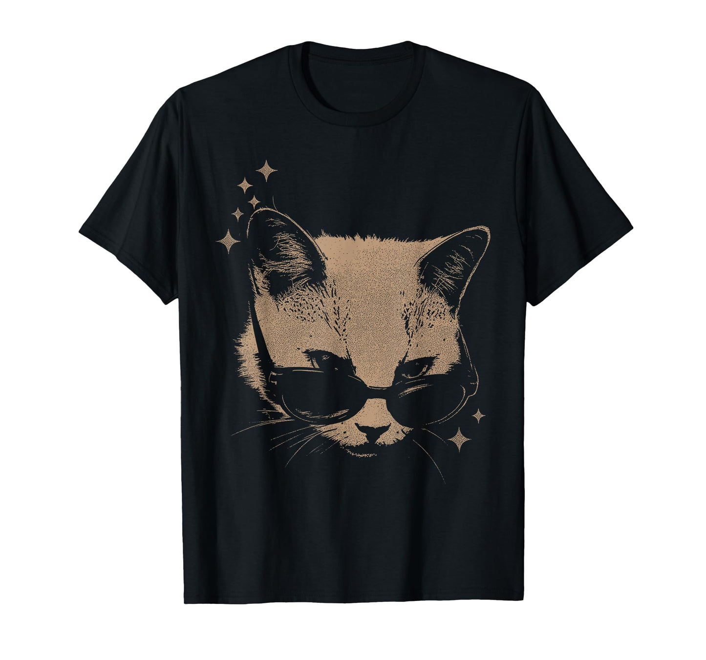 Y2K Cat Sunglasses 90S 2000S Grunge T-Shirt - Fun Novelty Design Unisex - T-Shirt, Sweatshirt, Hoodie