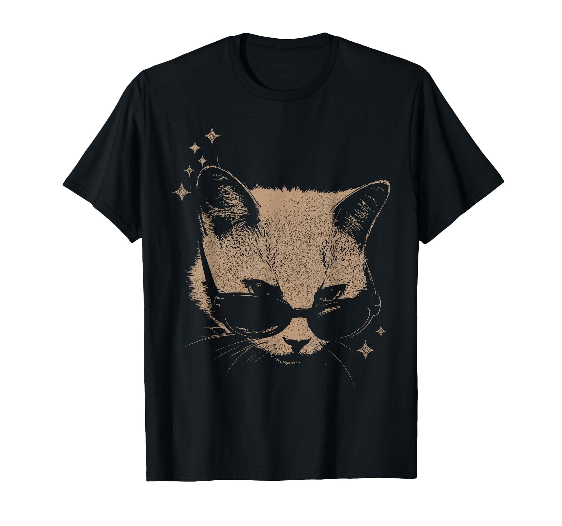 Y2K Cat Sunglasses 90S 2000S Grunge T-Shirt - Fun Novelty Design Unisex - T-Shirt, Sweatshirt, Hoodie