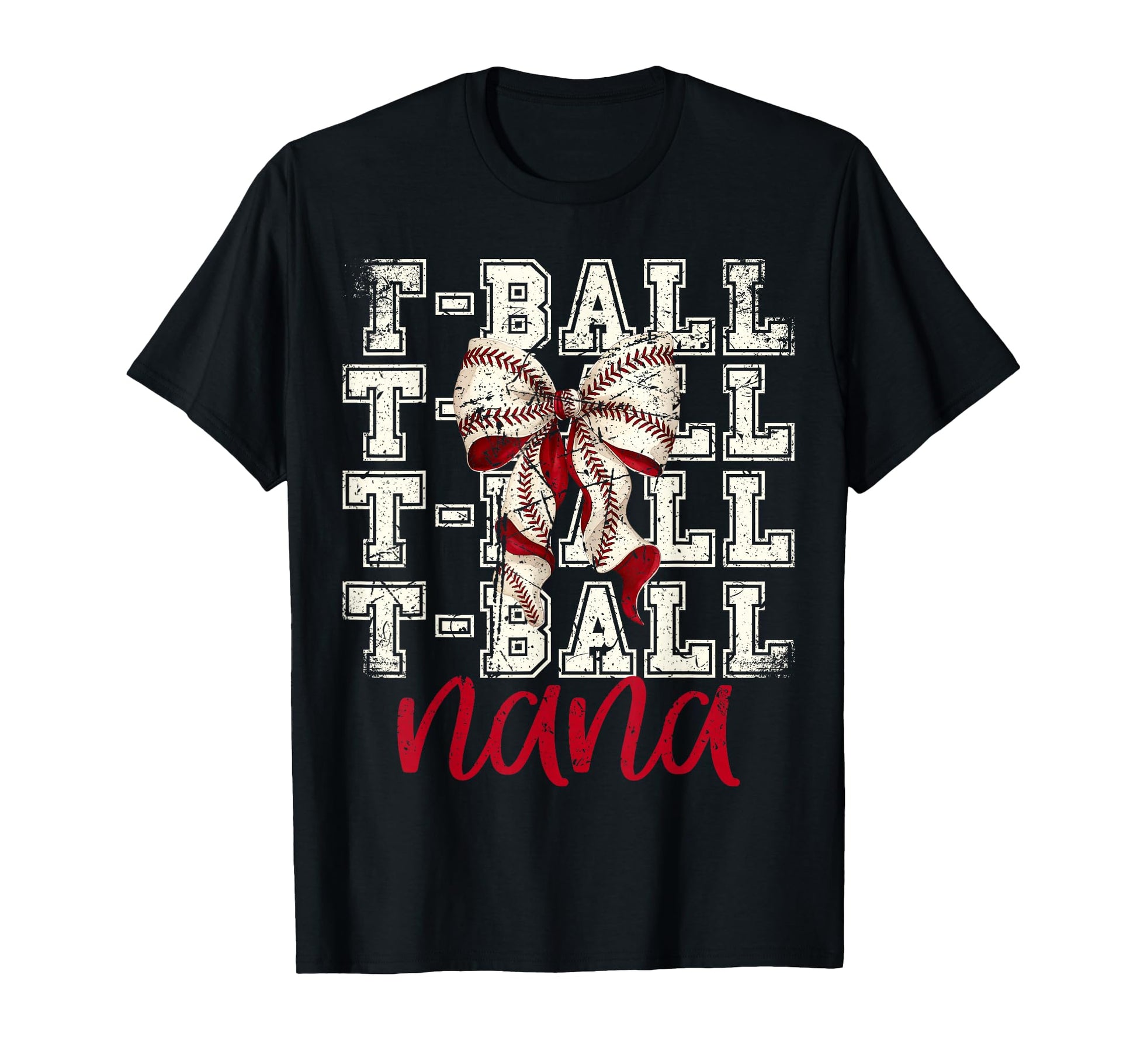 Tball Nana Teeball T Ball Coquette T-Shirt - Trendy Graphic Men Women - T-Shirt, Sweatshirt, Hoodie