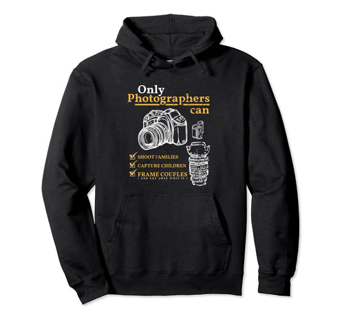 Camera Checklists Funny Photography Hoodie - Streetwear Style Unisex - T-Shirt, Sweatshirt, Hoodie