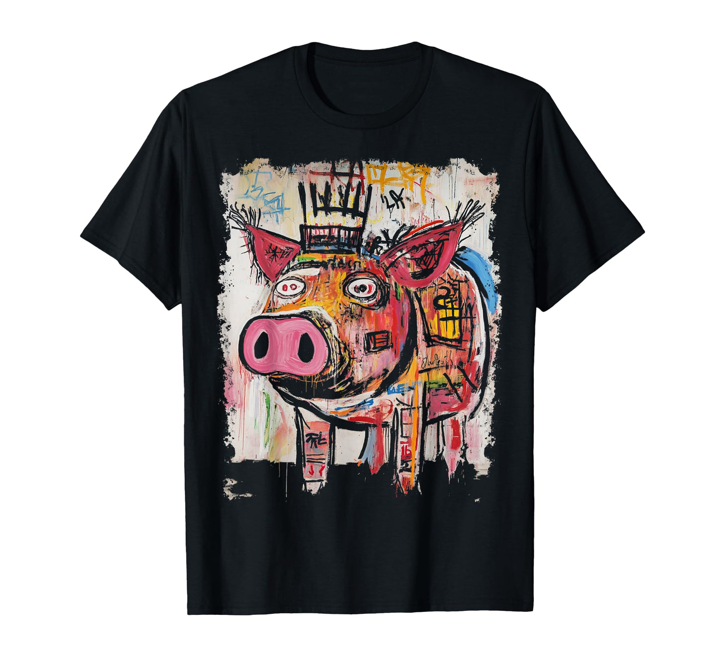 Pig 90S Graffiti T-Shirt - Unique Graphic Unisex - T-Shirt, Sweatshirt, Hoodie
