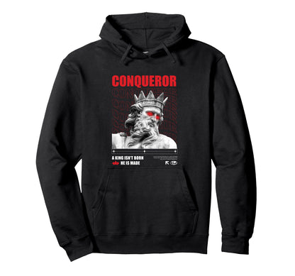 Conqueror Sculpture Greek Aesthetic Edgy Hoodie - Streetwear Style Unisex - T-Shirt, Sweatshirt, Hoodie