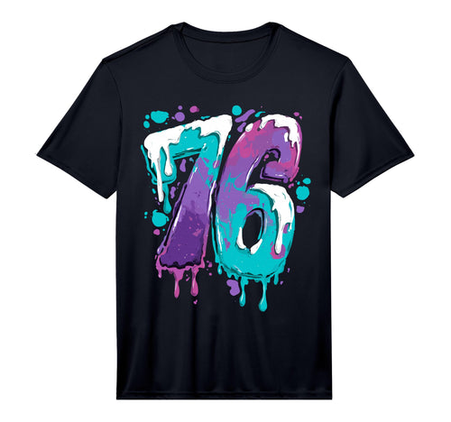 Baseball 76 Number Performance T-Shirt - Fun Novelty Design Men Women - T-Shirt, Sweatshirt, Hoodie