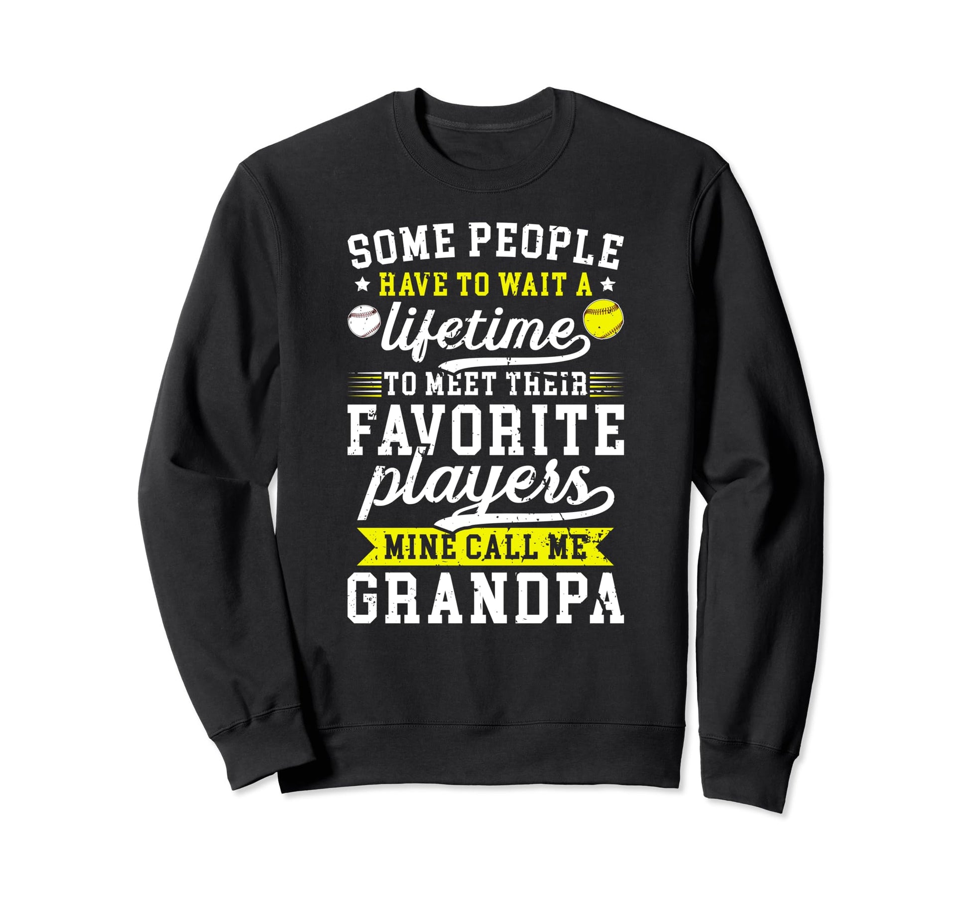 Favorite Players Call Me Grandpa Sweatshirt - Novelty Apparel Unisex - T-Shirt, Sweatshirt, Hoodie