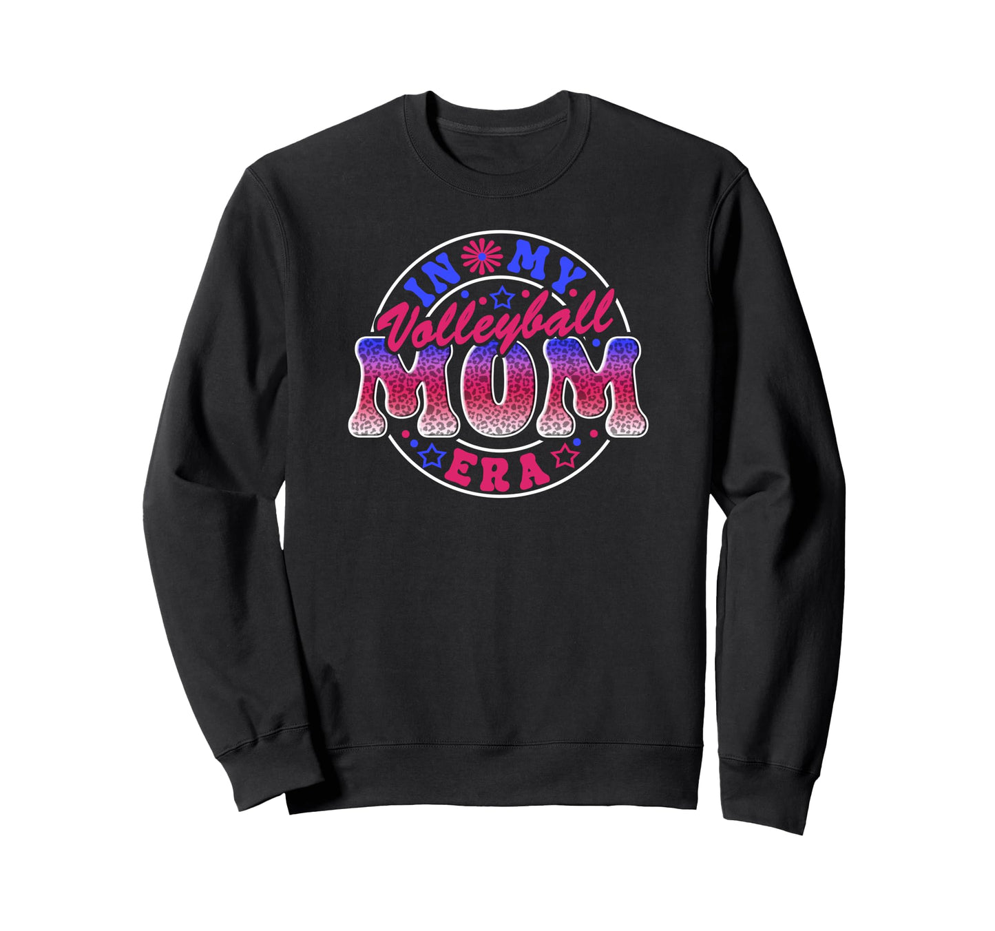 Volleyball Mom Era Mother Player Sweatshirt - Minimalist Print for Adults - T-Shirt, Sweatshirt, Hoodie