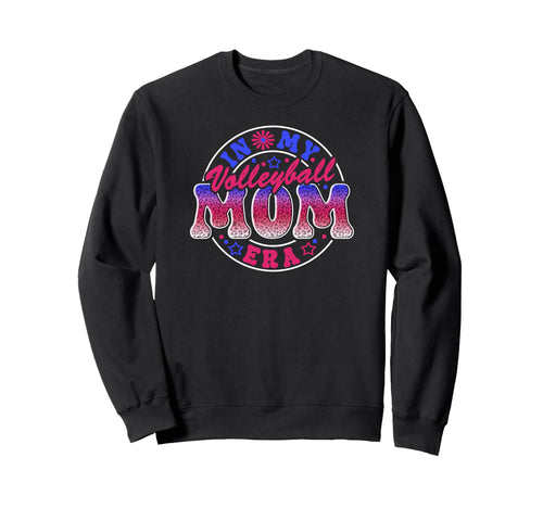 Volleyball Mom Era Mother Player Sweatshirt - Minimalist Print for Adults - T-Shirt, Sweatshirt, Hoodie