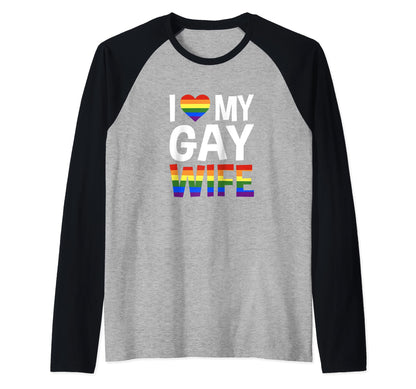 Lgbtq Pride I Love Gay Wife Shirts Hoodie - Streetwear Style for Adults - T-Shirt, Sweatshirt, Hoodie