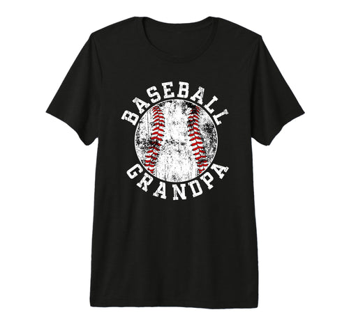Mens Baseball Grandpa Baseball T-Shirt - Minimalist Print for Adults - T-Shirt, Sweatshirt, Hoodie