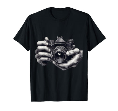Camera Analog Slr Art Photographer Film T-Shirt - Fun Novelty Design Unisex - T-Shirt, Sweatshirt, Hoodie