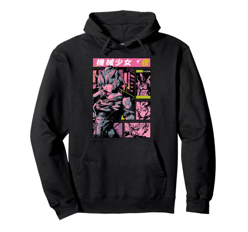 Cyberpunk Anime Dystopian Manga Hoodie - Fun Novelty Design Men Women - T-Shirt, Sweatshirt, Hoodie