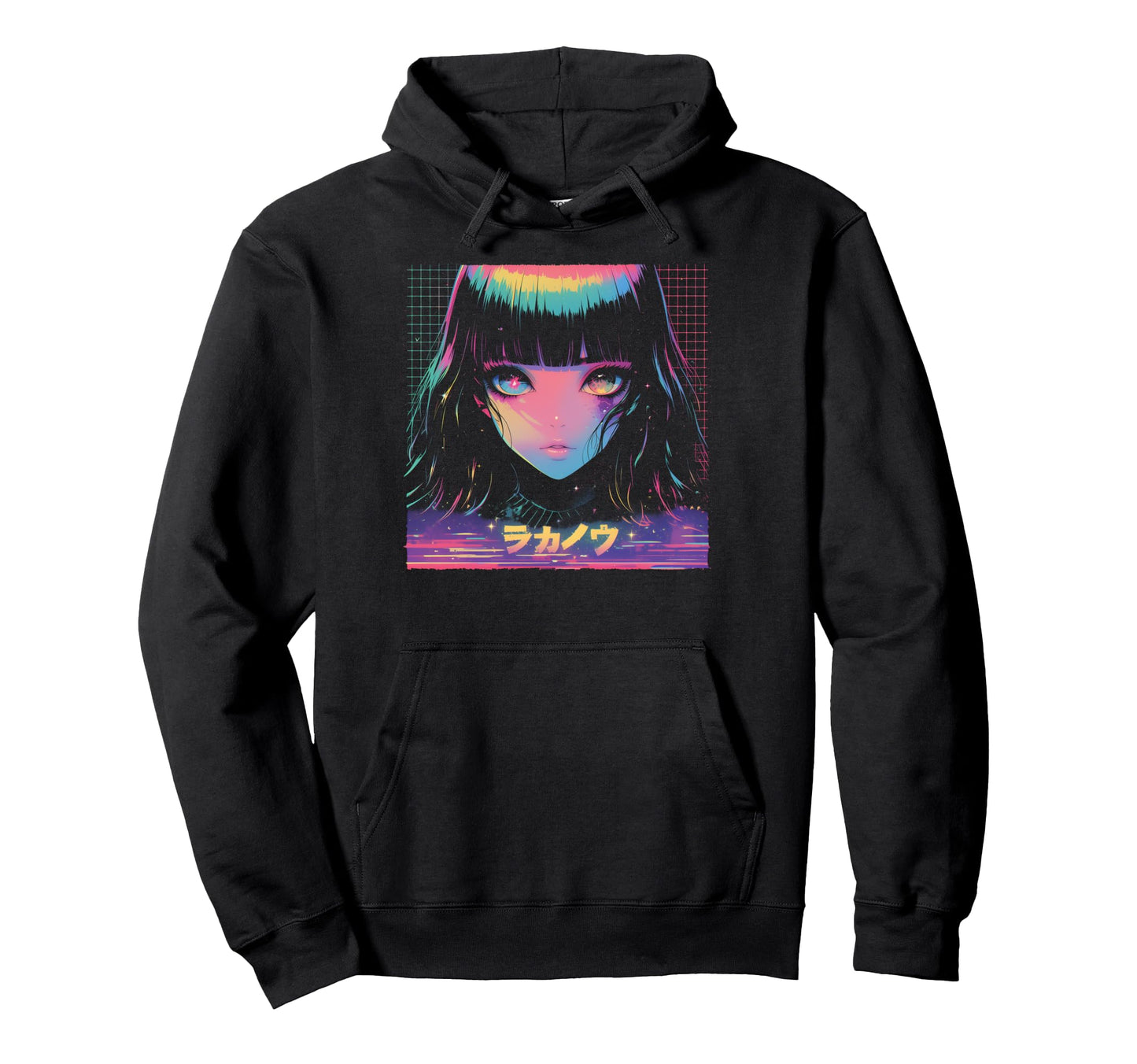 Goth Grunge Demon Anime Waifu Horror Alt Hoodie - Streetwear Style Unisex - T-Shirt, Sweatshirt, Hoodie