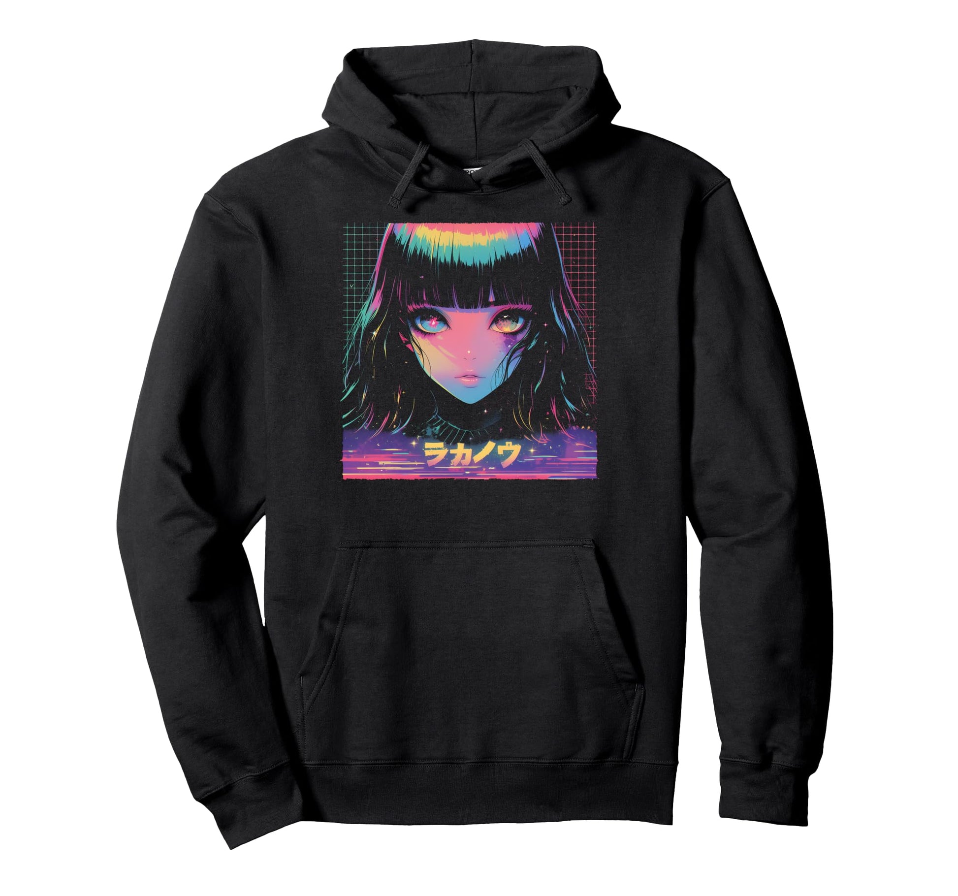 Goth Grunge Demon Anime Waifu Horror Alt Hoodie - Streetwear Style Unisex - T-Shirt, Sweatshirt, Hoodie