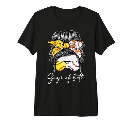 Gigi Both Baseball Softball Game T-Shirt - Casual Everyday Wear Men Women - T-Shirt, Sweatshirt, Hoodie