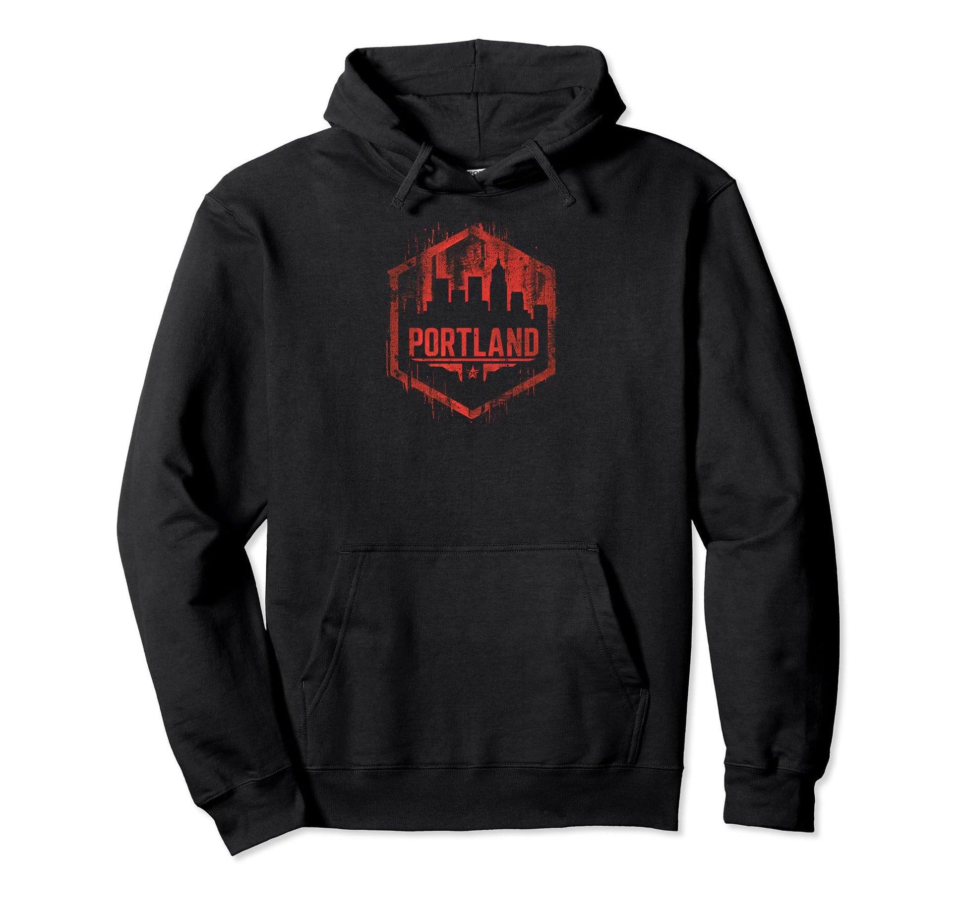 Portland Grit 90S Grunge Urbandecay Mens Hoodie - Aesthetic Graphic Unisex - T-Shirt, Sweatshirt, Hoodie