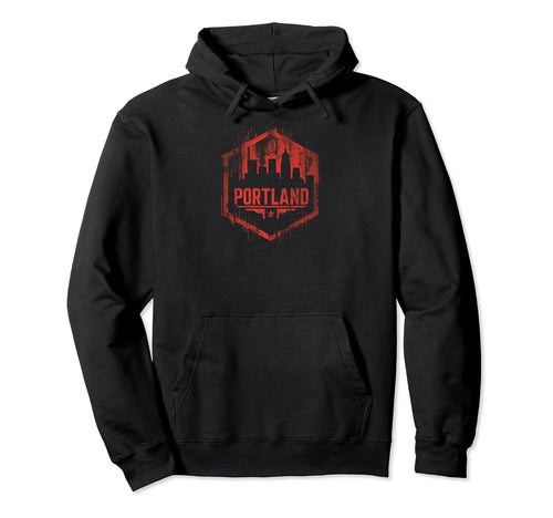 Portland Grit 90S Grunge Urbandecay Mens Hoodie - Aesthetic Graphic Unisex - T-Shirt, Sweatshirt, Hoodie