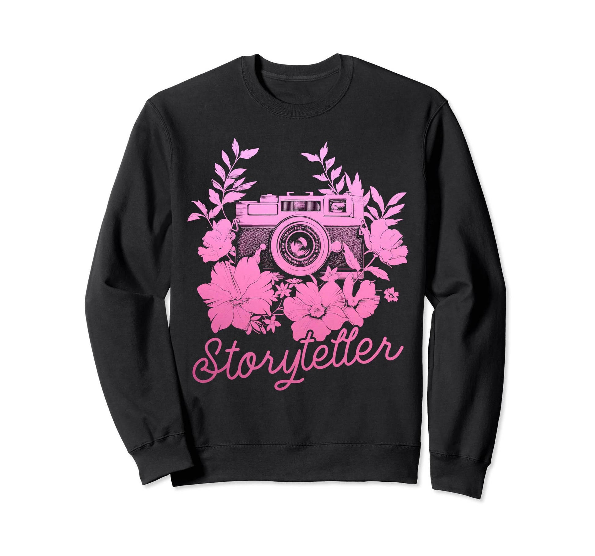 Photographer Storyteller Camera Sweatshirt - Streetwear Style Unisex - T-Shirt, Sweatshirt, Hoodie