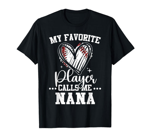 My Favorite Baseball Player Calls Me T-Shirt - Casual Everyday Wear Unisex - T-Shirt, Sweatshirt, Hoodie