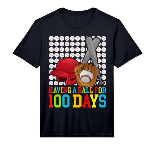 100 Days School Baseball 100Th Day T-Shirt - Fun Novelty Design Men Women - T-Shirt, Sweatshirt, Hoodie