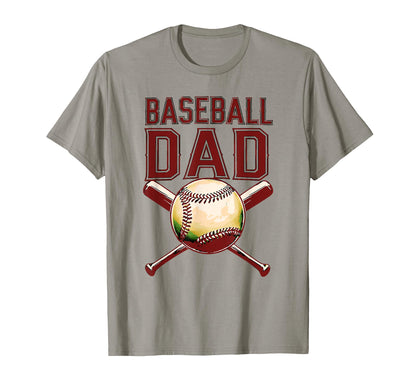 Baseball Dad Parent Ball Player T-Shirt - Streetwear Style for Adults - T-Shirt, Sweatshirt, Hoodie