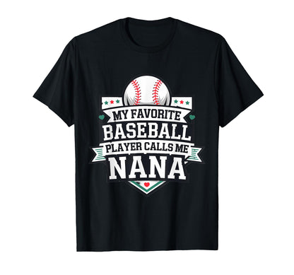 My Favorite Baseball Player Calls Me T-Shirt - Custom Art Print for Adults - T-Shirt, Sweatshirt, Hoodie