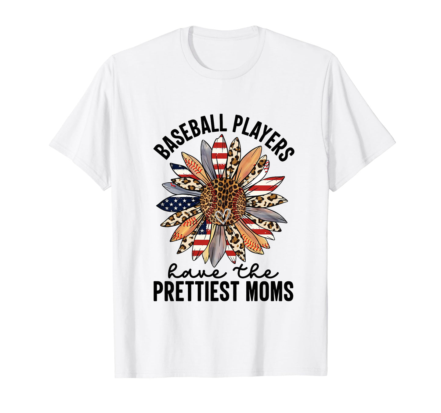 Baseball Players Have Prettiest Moms T-Shirt - Minimalist Print Unisex - T-Shirt, Sweatshirt, Hoodie