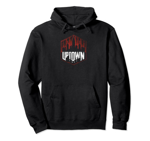 Uptown Grit 90S Grunge Urbandecay Mens Hoodie - Fun Novelty Design Unisex - T-Shirt, Sweatshirt, Hoodie