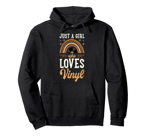 Just Who Loves Vinyl Bohemian Rainbow Hoodie - Streetwear Style for Adults - T-Shirt, Sweatshirt, Hoodie