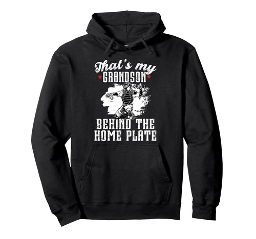 Proud Baseball Catcher Grandpa Hoodie - Custom Art Print for Adults - T-Shirt, Sweatshirt, Hoodie