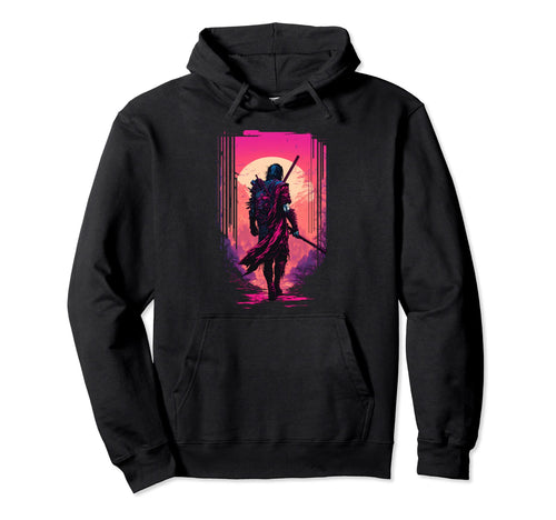 Vaporwave Aesthetic Cyberpunk Hoodie - Casual Everyday Wear for Adults - T-Shirt, Sweatshirt, Hoodie