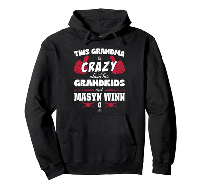 Grandma Crazy Masyn Winn St Louis Hoodie - Aesthetic Graphic for Adults - T-Shirt, Sweatshirt, Hoodie