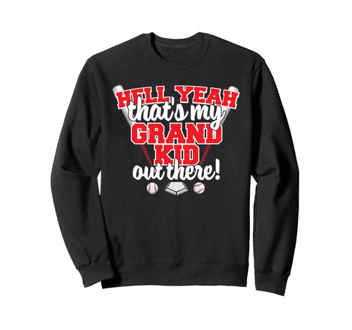Baseball Grandma Baseball Grandpa Sweatshirt - Minimalist Print for Adults - T-Shirt, Sweatshirt, Hoodie