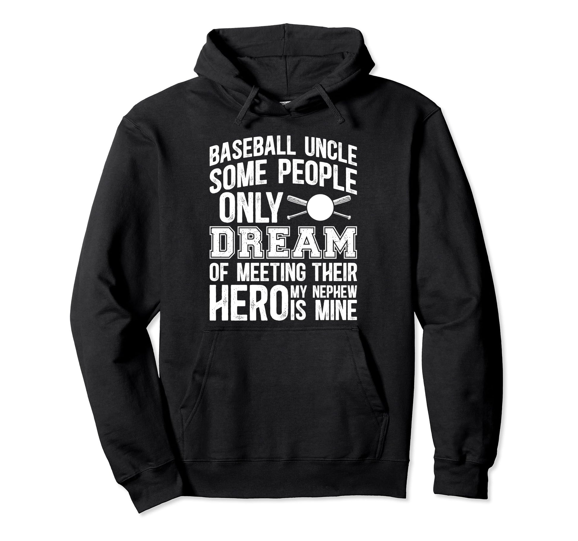 Baseball Uncle Proud Uncle Baseball Hoodie - Trendy Graphic Men Women - T-Shirt, Sweatshirt, Hoodie
