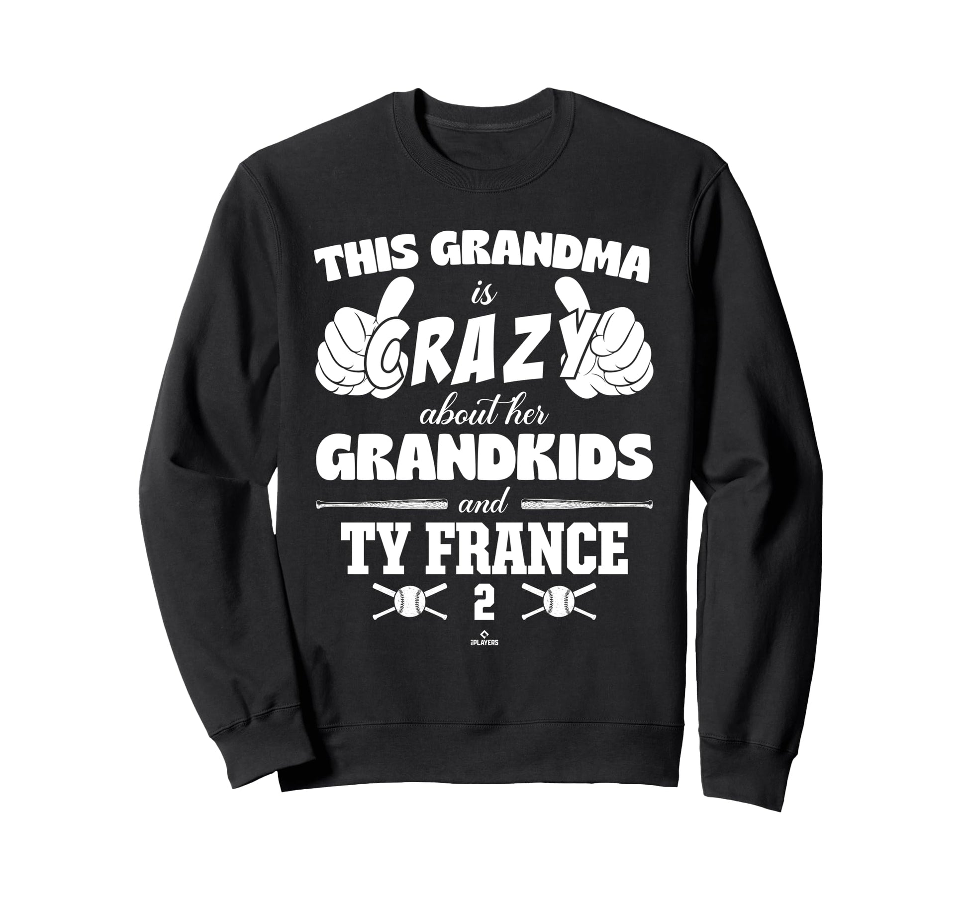 Grandma Crazy Ty France Cincinnati Sweatshirt - Graphic Print Men Women - T-Shirt, Sweatshirt, Hoodie