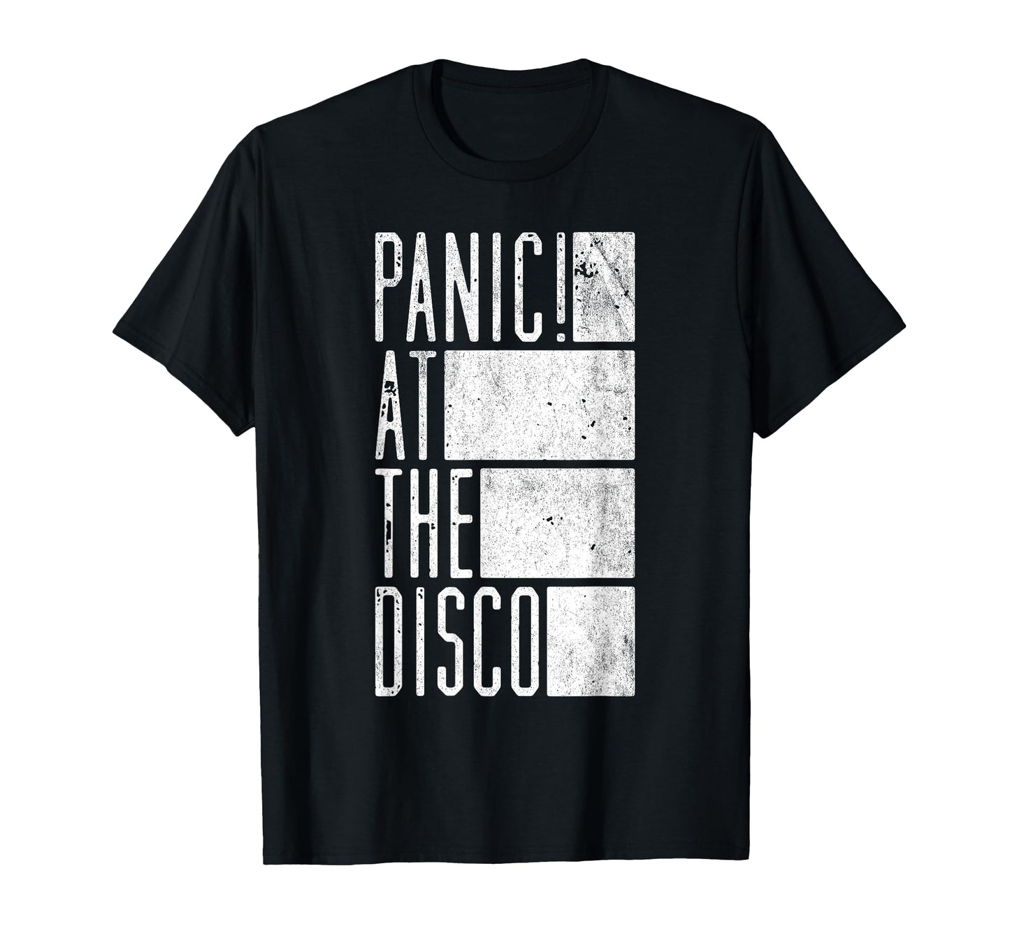 Panic Disco White Bars T-Shirt - Casual Everyday Wear Men Women - T-Shirt, Sweatshirt, Hoodie
