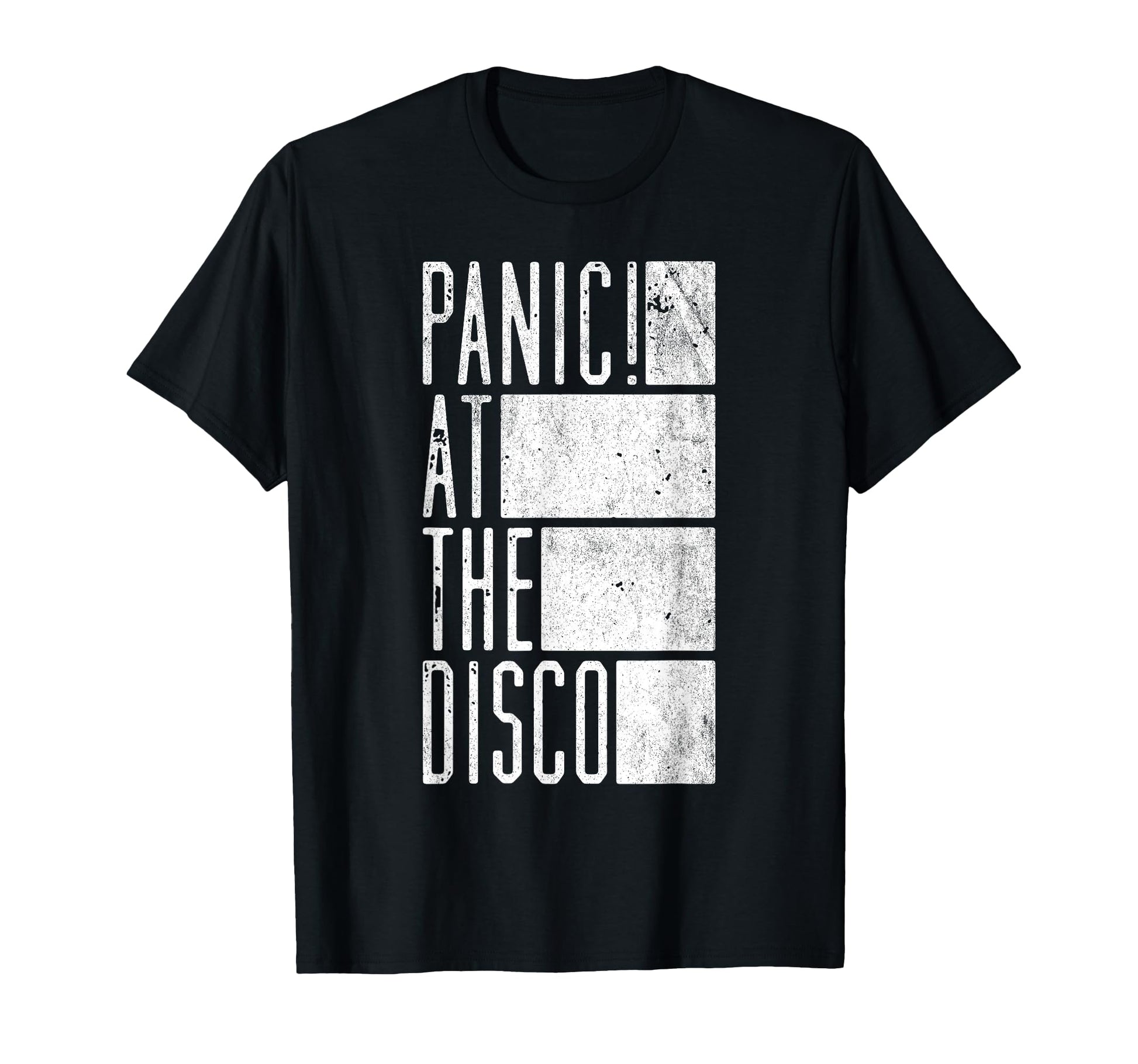 Panic Disco White Bars T-Shirt - Casual Everyday Wear Men Women - T-Shirt, Sweatshirt, Hoodie