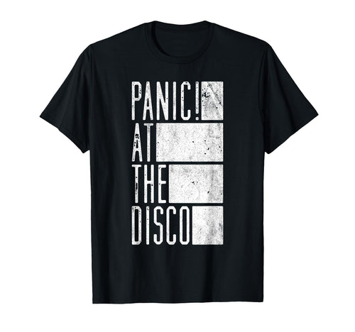 Panic Disco White Bars T-Shirt - Casual Everyday Wear Men Women - T-Shirt, Sweatshirt, Hoodie