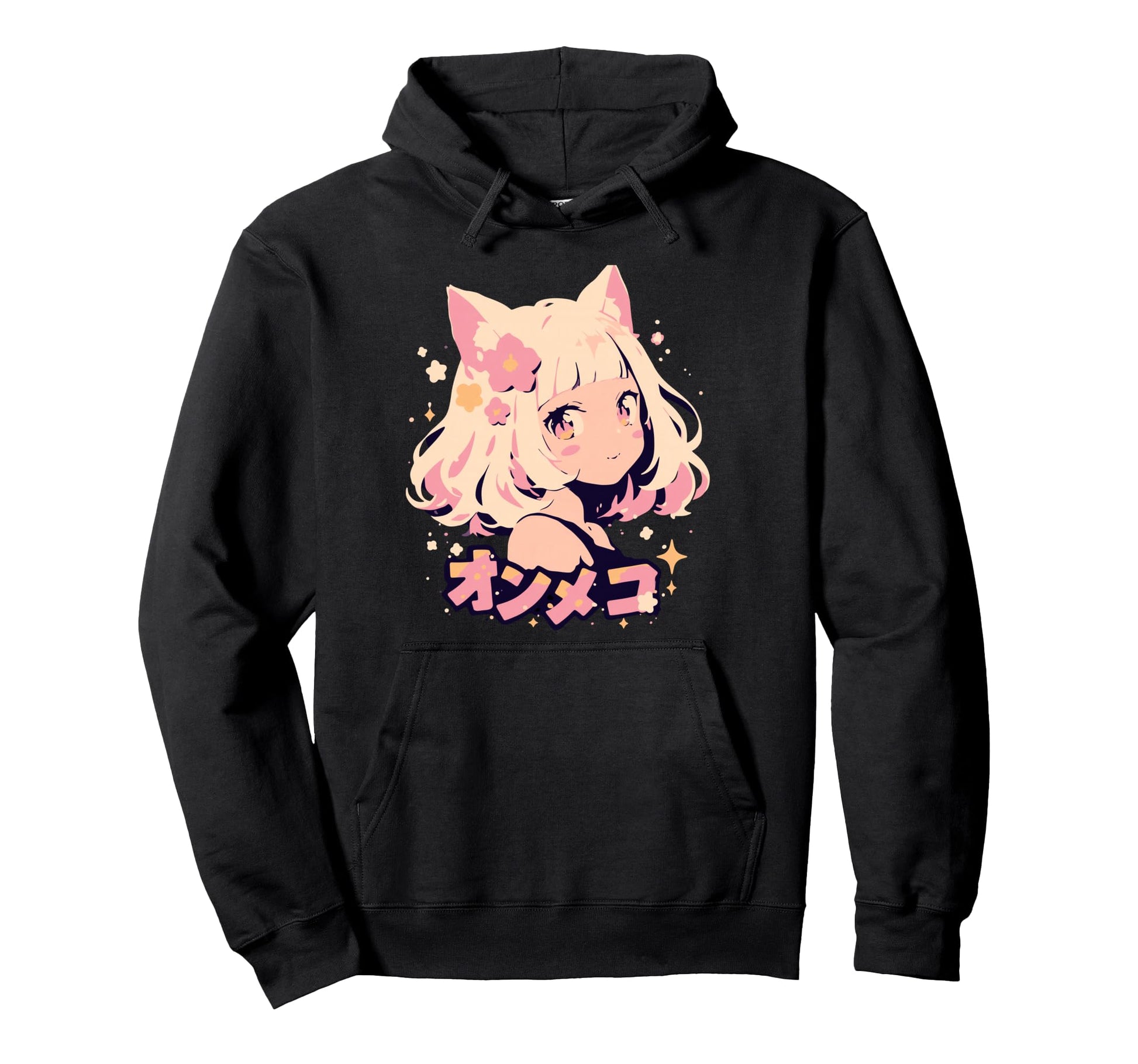 Goth Grunge Demon Anime Waifu Horror Alt Hoodie - Graphic Print Men Women - T-Shirt, Sweatshirt, Hoodie