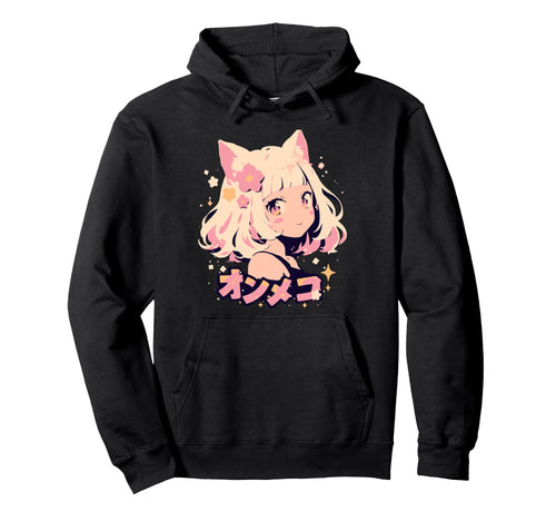 Goth Grunge Demon Anime Waifu Horror Alt Hoodie - Graphic Print Men Women - T-Shirt, Sweatshirt, Hoodie