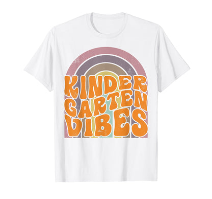 Kindergarten Vibes Teacher Classroom Setup T-Shirt - Trendy Graphic Unisex - T-Shirt, Sweatshirt, Hoodie