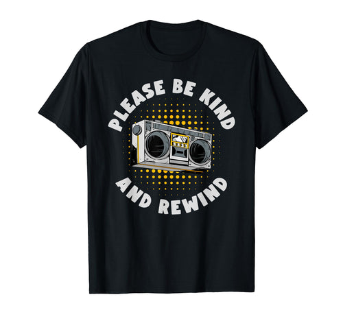Ghetto Blaster Boombox Cassette Tape 80S T-Shirt - Custom Art Print Unisex - T-Shirt, Sweatshirt, Hoodie