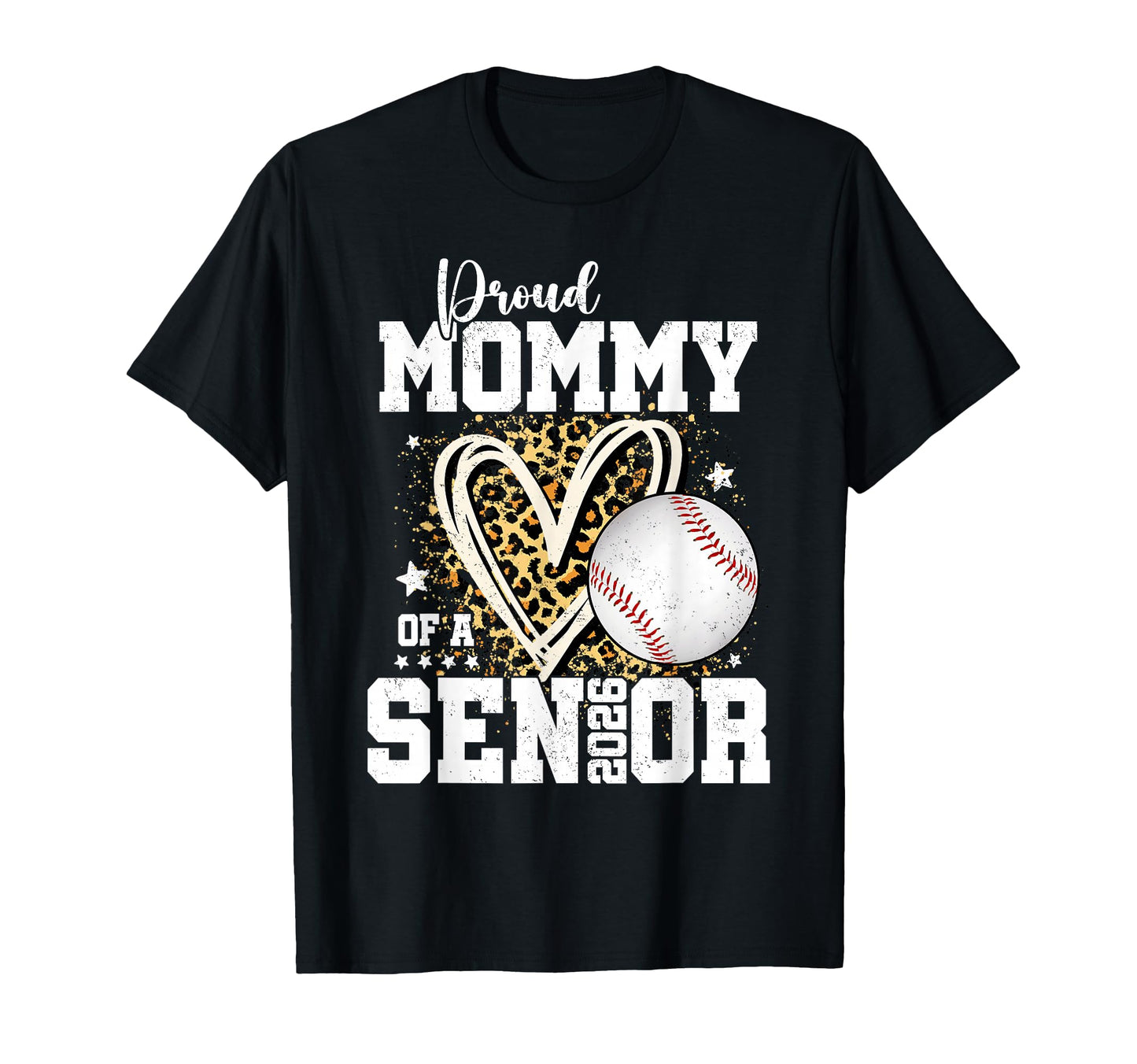 Proud Mommy 2026 Senior Baseball T-Shirt - Custom Art Print Men Women - T-Shirt, Sweatshirt, Hoodie