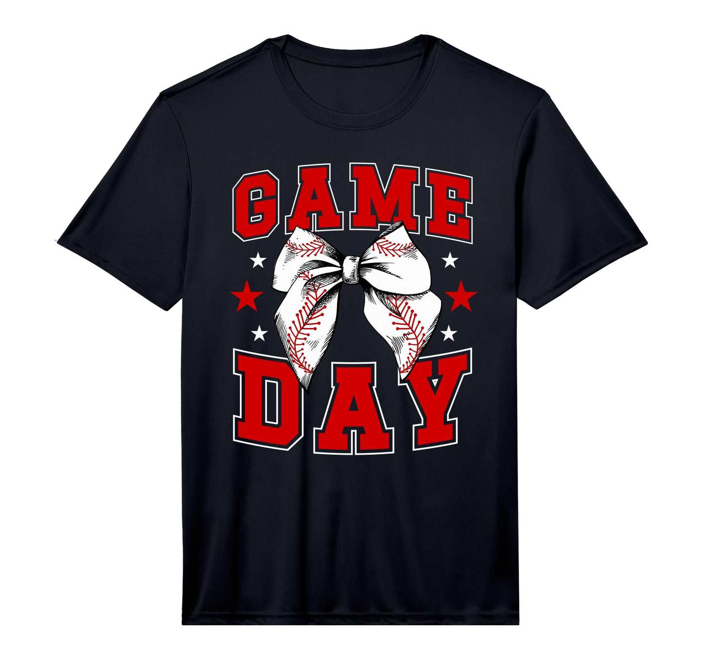 Game Day Coquette Baseball Game Day T-Shirt - Unique Graphic Men Women - T-Shirt, Sweatshirt, Hoodie